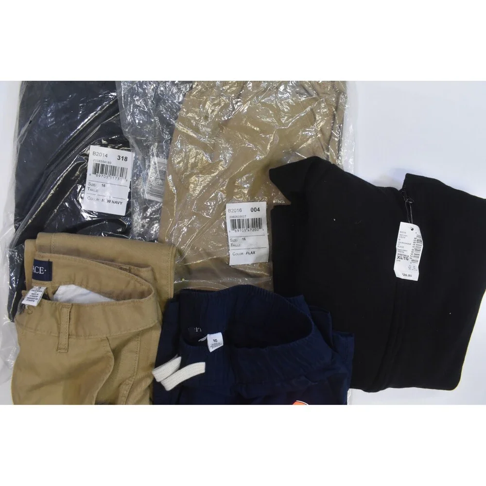 The Childrens Place Bulk Lot Of 10 Boys Size XL 14/16 Mixed Season Tops Bottoms